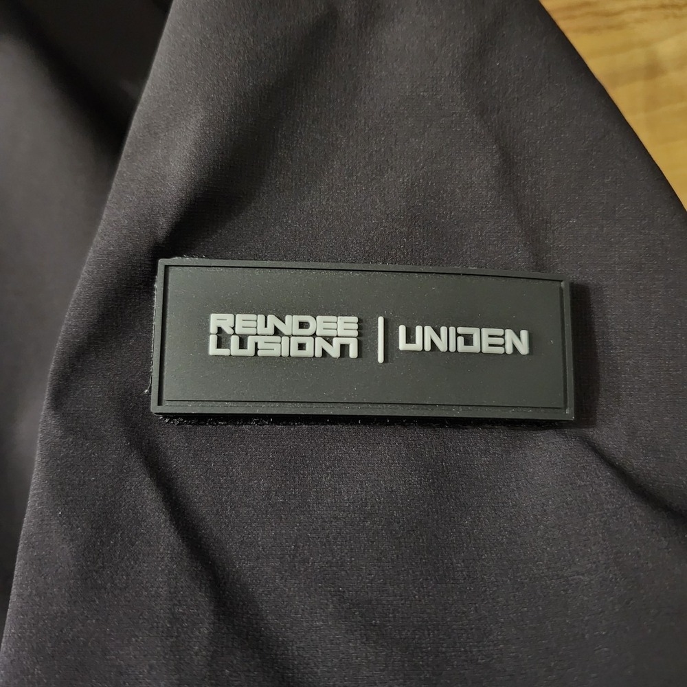 REINDEE LUSION × UNIDEN Limited Edition Jacket 84/100 Black Size Large - Picture 8 of 16